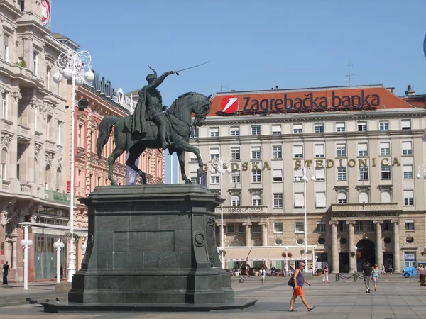 Bank of Zagreb — Stockfoto