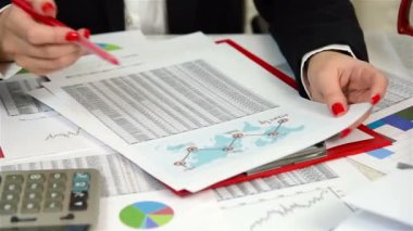 Bütçe ve yıllık rapor kontrol işkadını. Ağır çekim etkisi