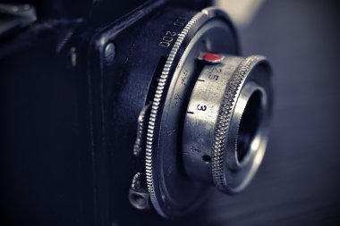 Retro kamera merceği