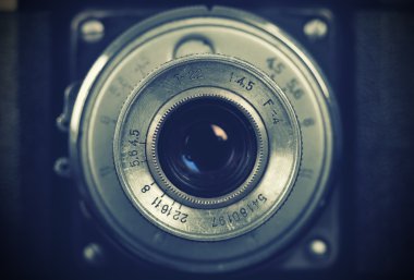 Retro kamera merceği
