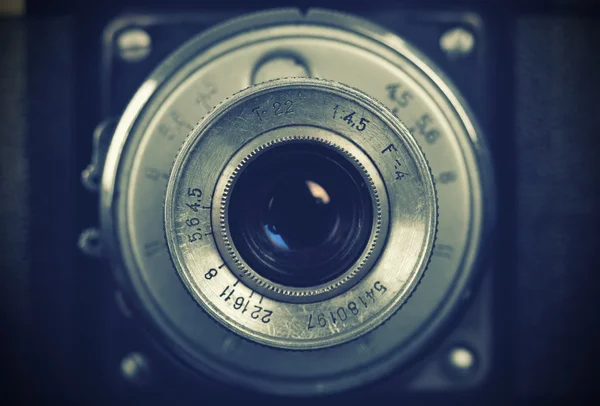 Retro-Kameralinse — Stockfoto