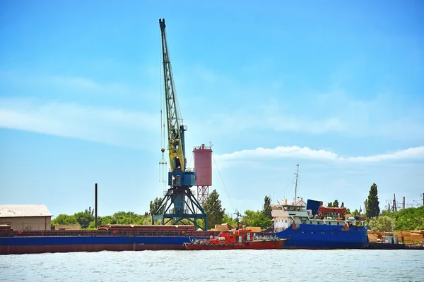 Industrielle Turmdrehkrane — Stockfoto