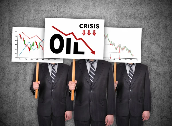 Oil crisis concept — Stock Photo, Image