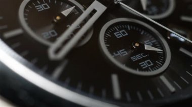 İkinci ok ile Chronograph izle. Ekstra yakın
