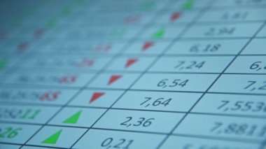 Parmak Dijital Ekranda Borsa Verisi Kullanımı. Çevrimiçi Ticaret ve Yatırım Platformu Kavramı. Kapat.