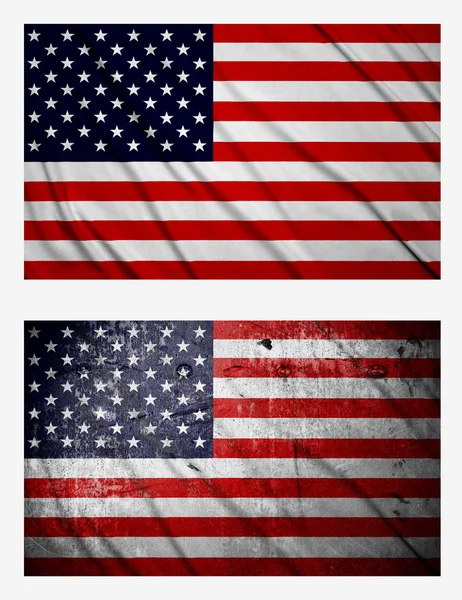 Banderas de USA — Foto de Stock