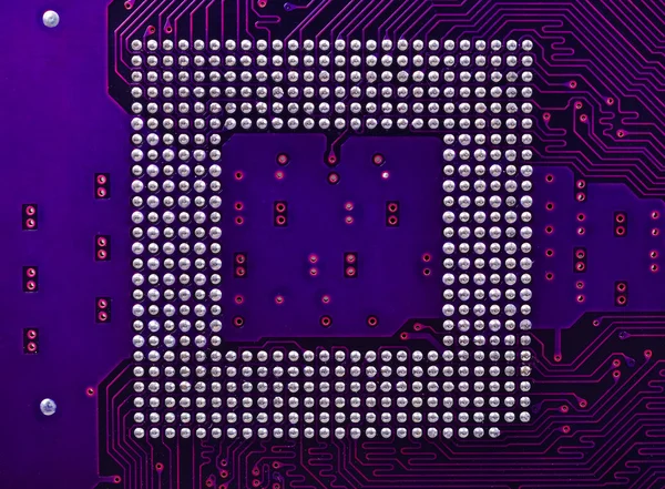 Circuito elettronico del computer — Foto Stock