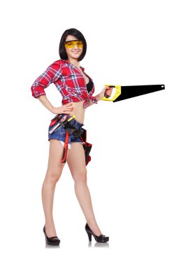 Holding kız gördüm