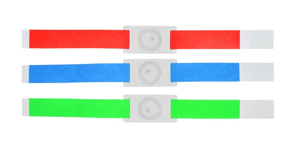 Color rfid id bracelets — Stock Photo, Image