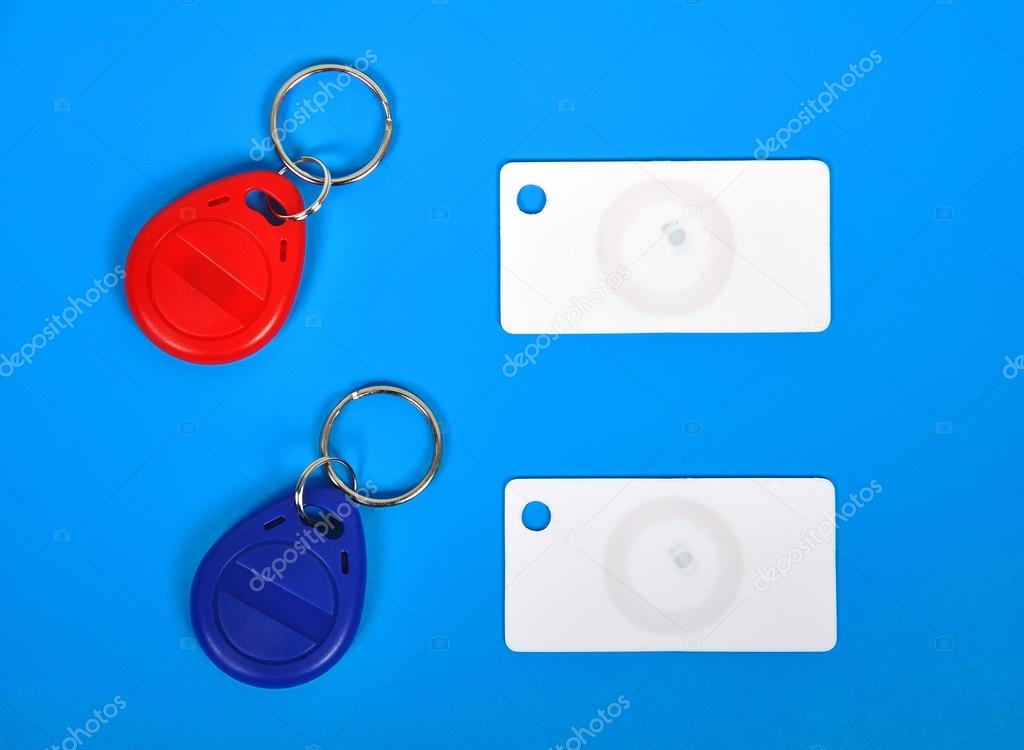 RFID cards and keychain