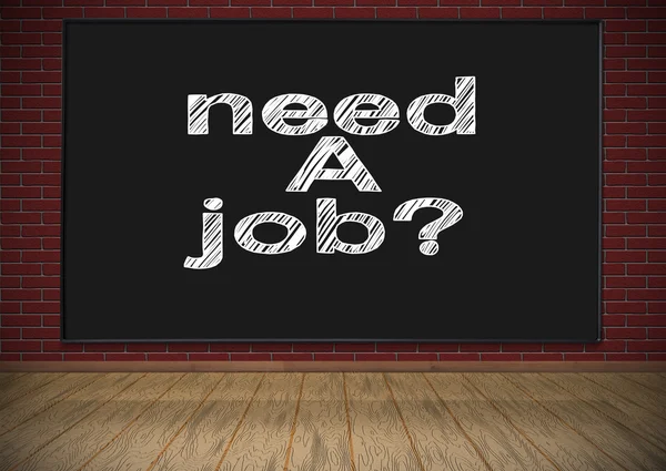 Need a job — Stock Photo, Image
