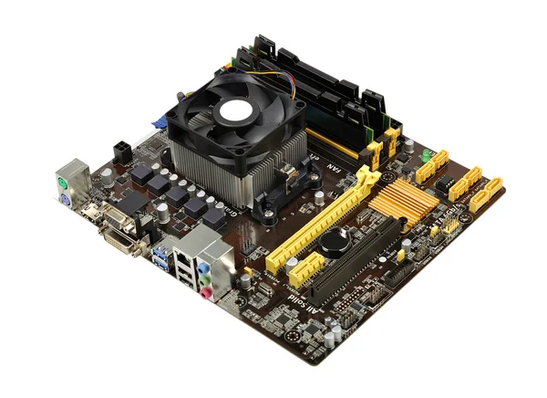 Computer motherboard — Stock Photo, Image