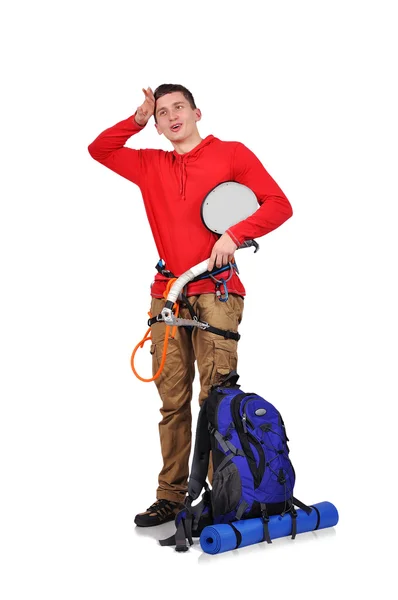 Mtired an hiker — Stock Photo, Image