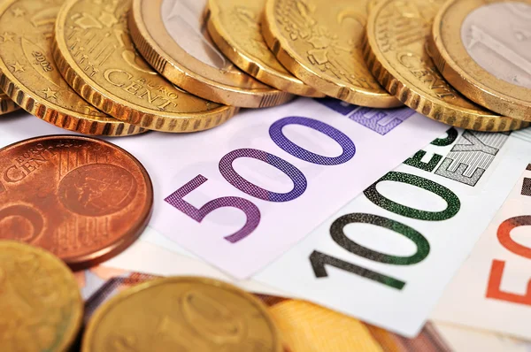 Euro-Geld — Stockfoto