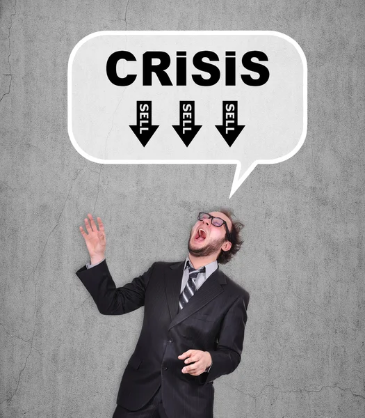 Crisis. — Foto de Stock