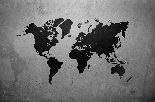 World map — Stock Photo, Image