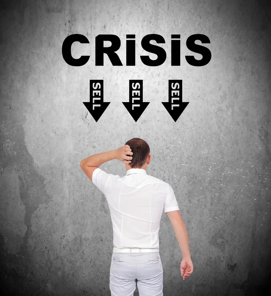 Krize — Stock fotografie