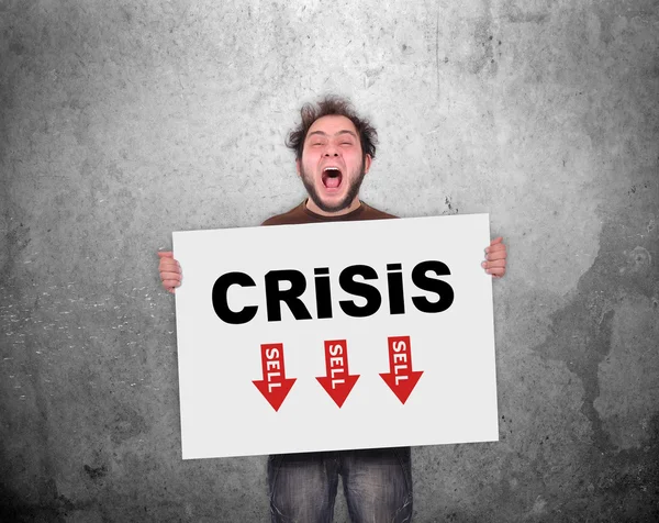 Crisis — Stockfoto