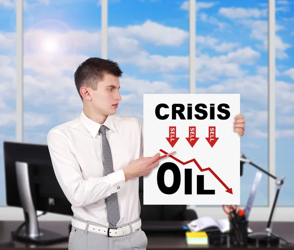 Krisen koncept — Stockfoto