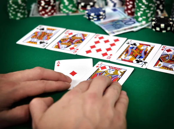 Покер вулиці — стокове фото