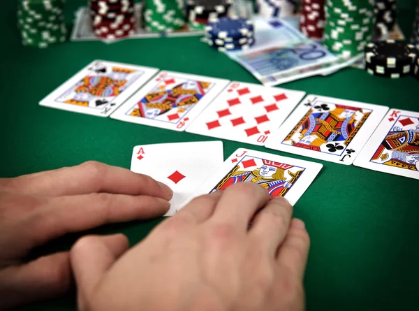 Poker street — Stock Photo, Image