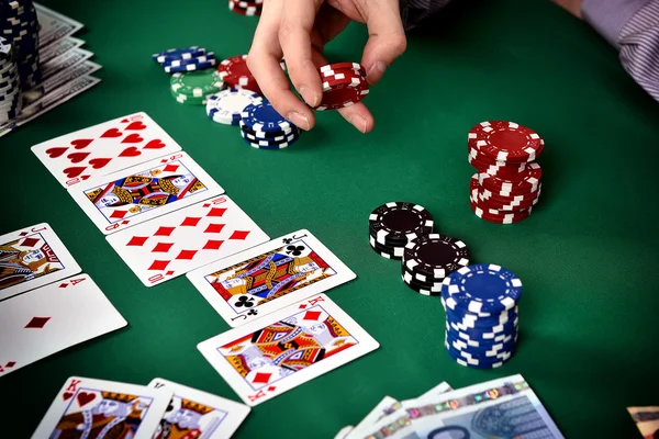 Poker  game — Stock Photo, Image