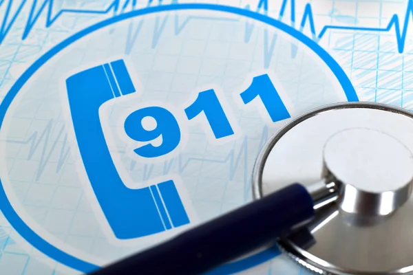 911 символ — стоковое фото