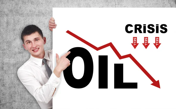 Crisis concept — Stock Photo, Image