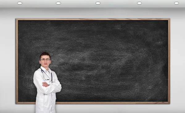 Doctor with stethoscope — Stock Photo, Image