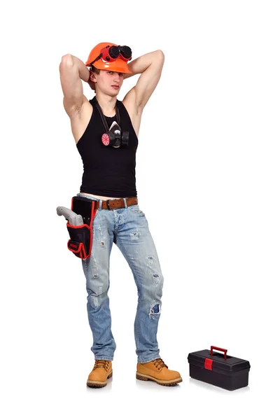 Sexy worker — Stock Photo, Image