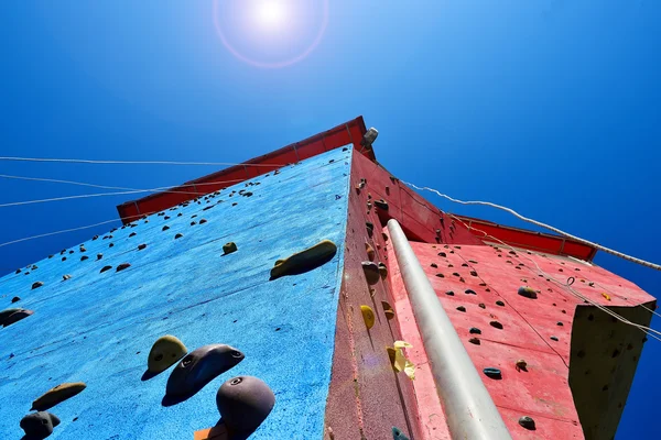 Climbing wall — Stock Photo, Image