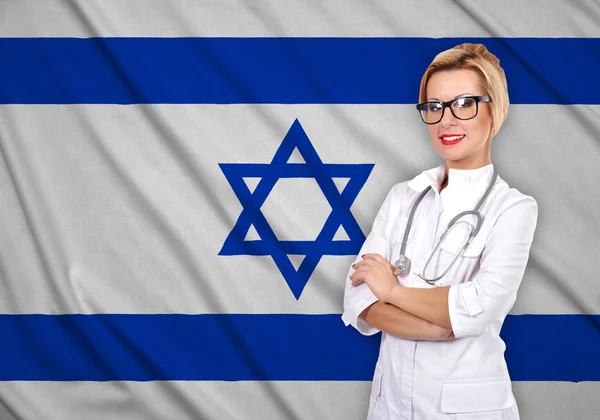 Флаг Доктора и Исраэля — стоковое фото