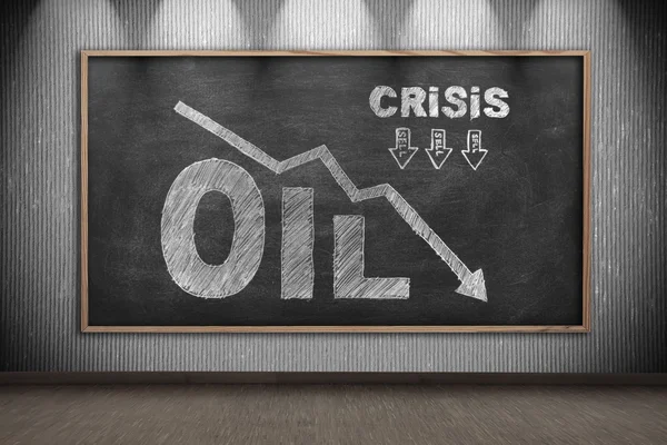 Crisis del petróleo — Foto de Stock
