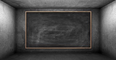 boş tebeşir tahtası