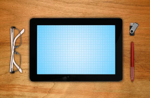 Touchpad met leeg scherm — Stockfoto