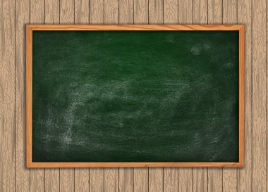 boş yeşil yazı tahtası