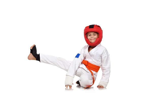 Dziewczyna Karate — Zdjęcie stockowe