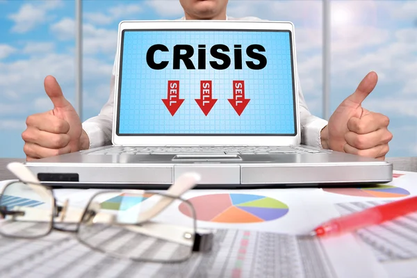 Válság — Stock Fotó