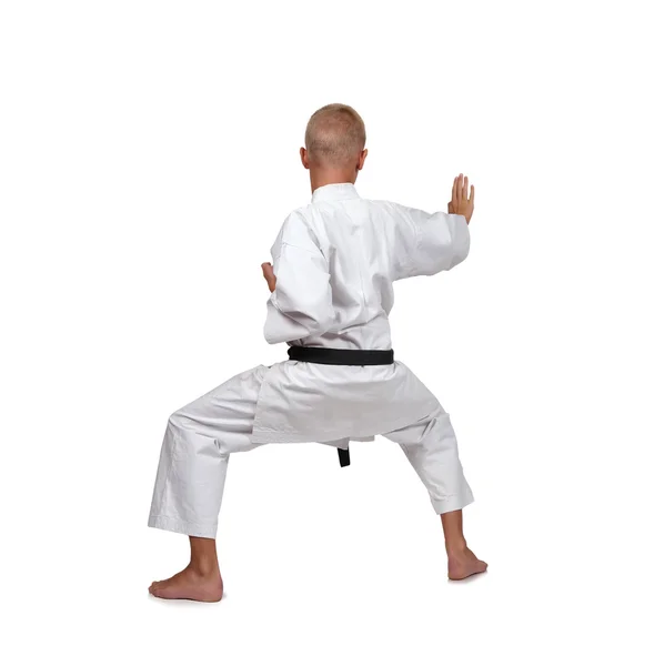 Chico karate — Foto de Stock