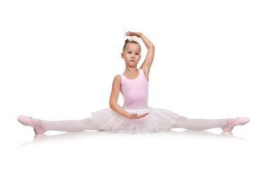 Balerin katta oturan tutu
