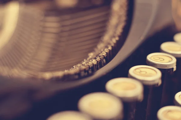 Détails de la machine à écrire vintage — Photo