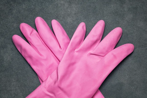 Handschuhe für die Bodenreinigung — Stockfoto