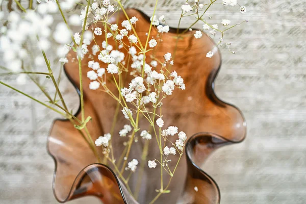 Tavaszi Virágcsokor Vázában — Stock Fotó