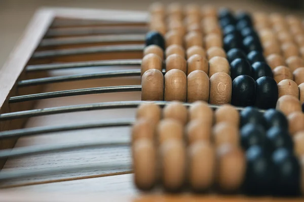 Çince Geleneksel hesap makinesi, eski abacus — Stok fotoğraf