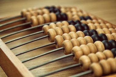 Tablo Klasik ahşap abacus