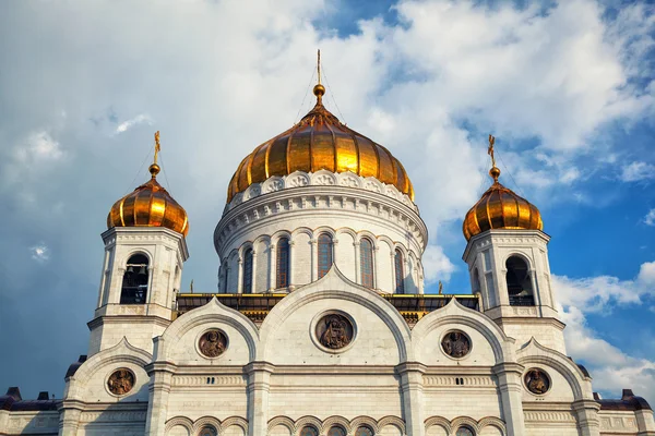 Die Kathedrale von Christus dem Erlöser in Moskau, Russland — Stockfoto