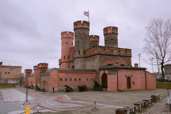 Fästning Friedrichsburg Gamla Tyska Fortet Koenigsberg Kaliningrad Till 1946 Koenigsberg — Stockfoto