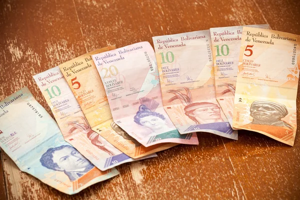 La moneda nacional de Venezuela, América Latina —  Fotos de Stock