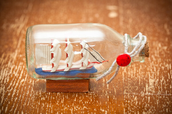 Ship in a bottle