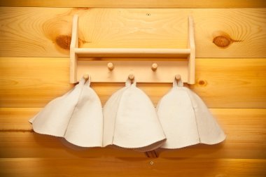 Rus banyosu için şapka